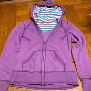 Girls SO zip up sweatshirt size L